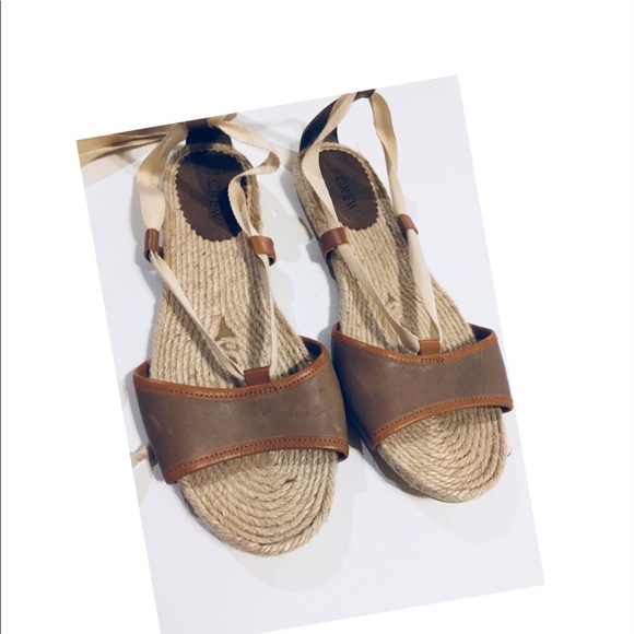 J. Crew Gladiator Sandals Sz 9 Made In Spain 9 - Picture 6 of 8